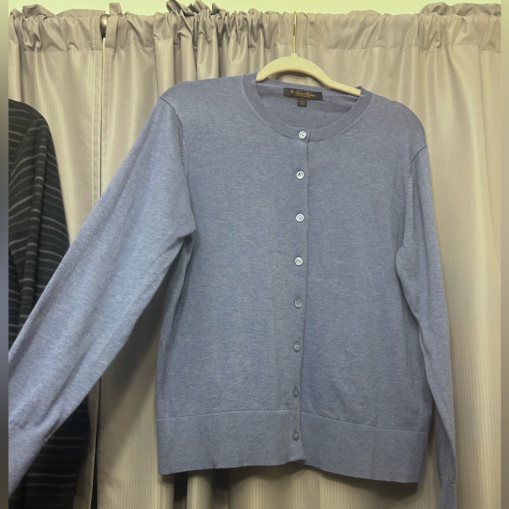 50%offw❤️ Brooks Brothers Women’s Supima Cotton Cardigan March 24 L 83